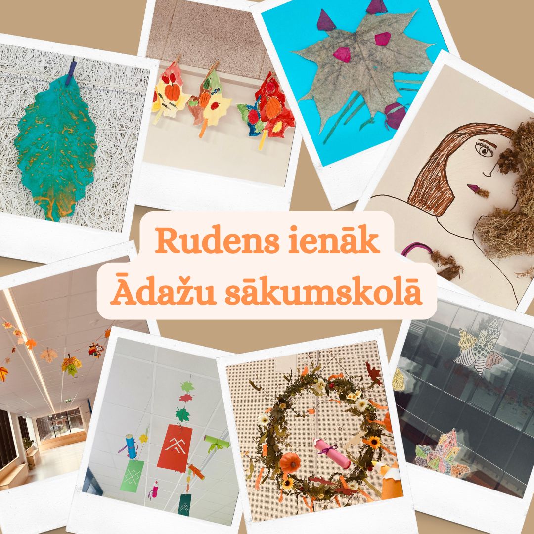 Rudens ienāk Ādažu sākumskolā