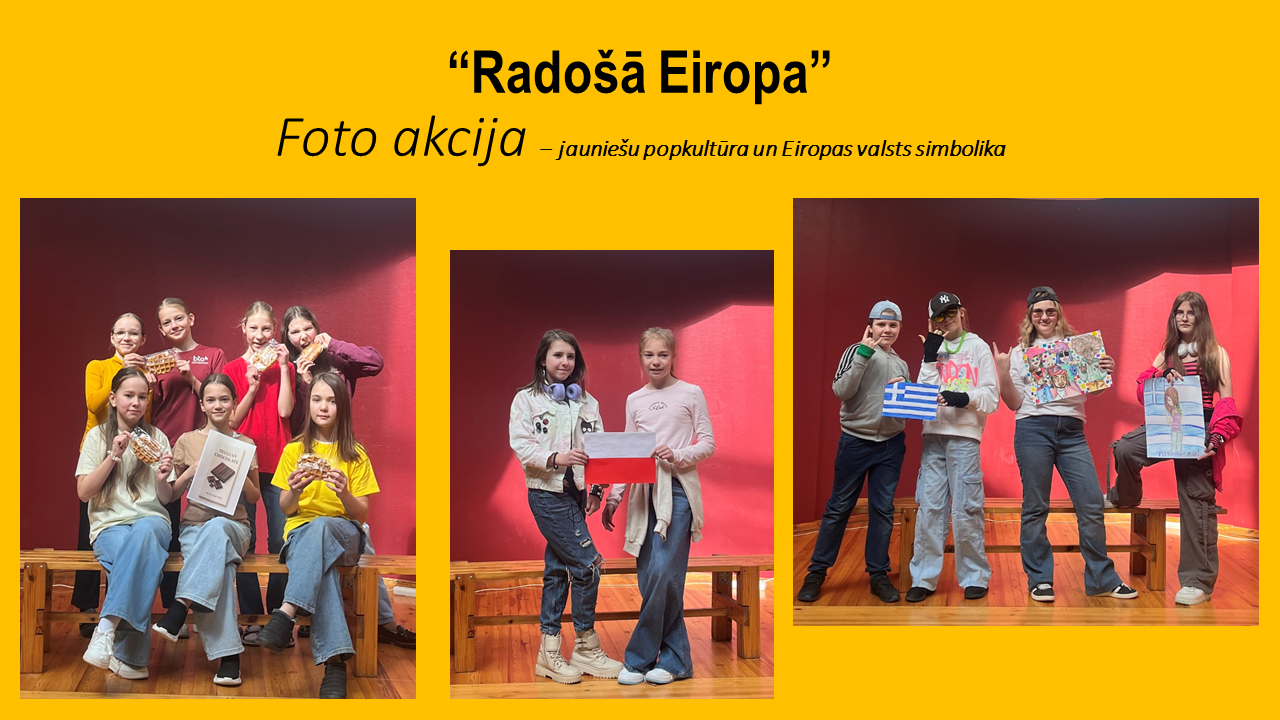 Eiropas dienas - foto akcija