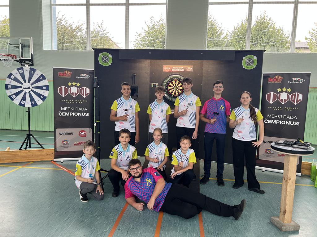 Latvijas Jauniešu Darts līgas 7. posms Dobelē