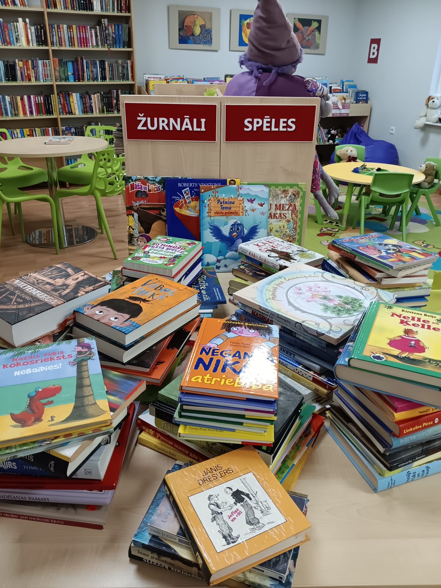Ādažu bibliotēkā ciemojās Ādažu sākumskolas 3.a klase